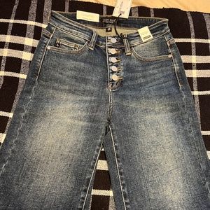 Judy Blue High Waist Denim Shorts Size Medium